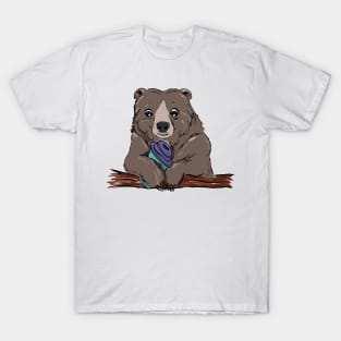 Bear with coffee T-Shirt